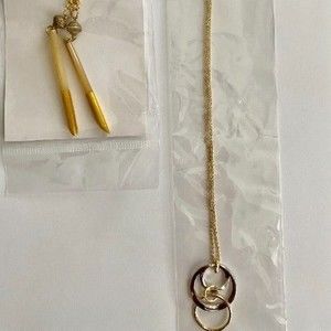 Dainty Earrings and Necklace Fashion Jewelry Set